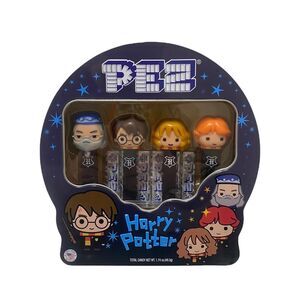 PEZ Harry Potter Limited Edition Candy Gift Tin 4 Dispensers & Mystery PEZ Can